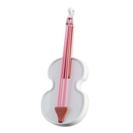 Violino  3D Icon