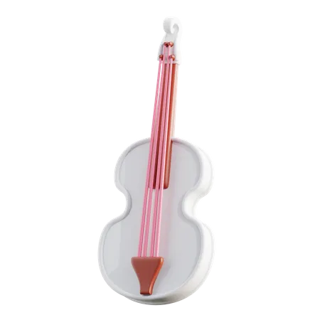 Violino  3D Icon