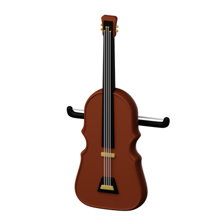 Violon  3D Icon