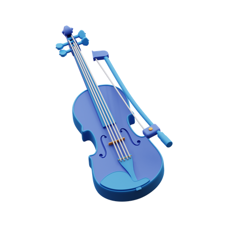 Violon  3D Icon