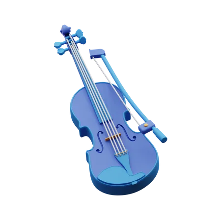 Violon  3D Icon