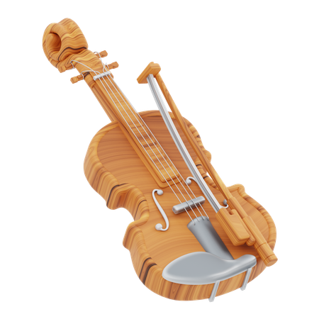 Violon  3D Icon