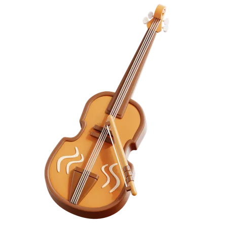 Violon  3D Icon