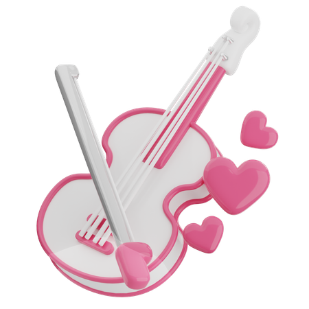 Violon  3D Icon