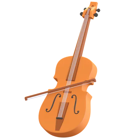 Violon  3D Illustration