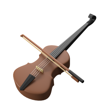 Violon  3D Icon