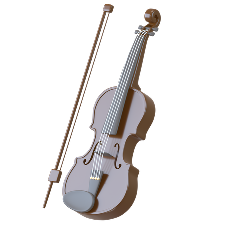 Violon  3D Icon