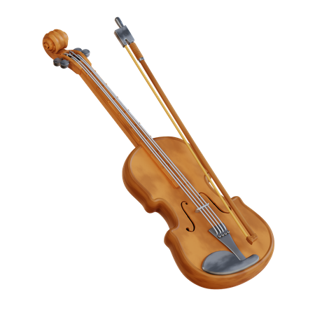 Violon  3D Icon