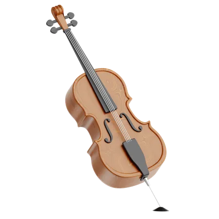 Violoncelle  3D Icon