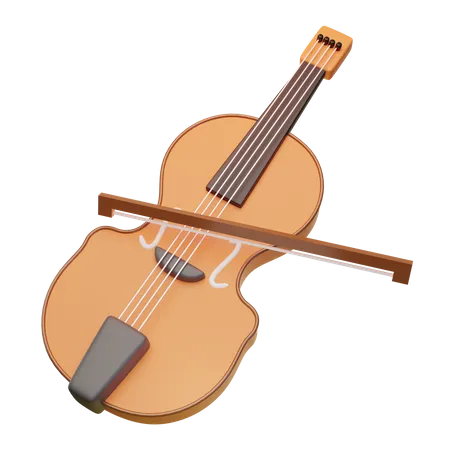 Violoncelle  3D Icon