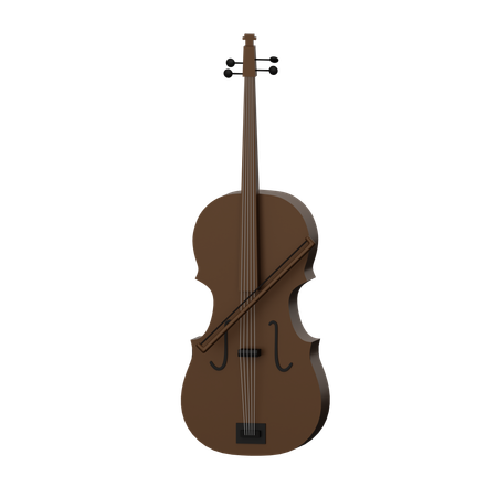 Violonchelo  3D Icon