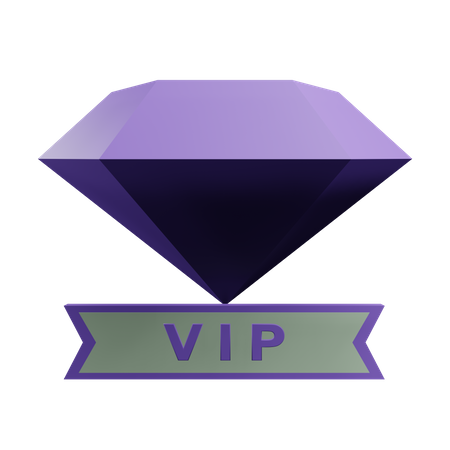 Vip  3D Icon