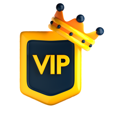 Vip  3D Icon