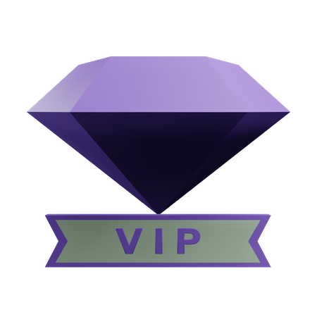Vip  3D Icon