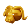3d buffalo emoji