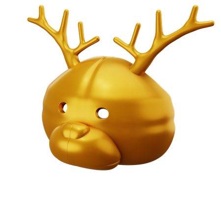 VIP Deer Mask  3D Icon