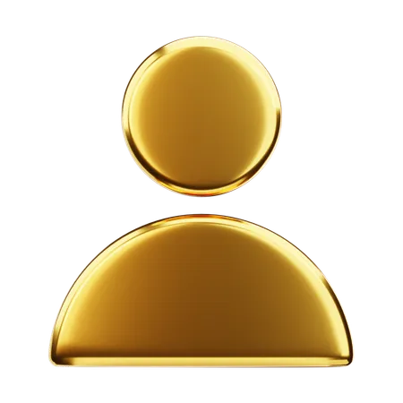 Vip profile  3D Icon