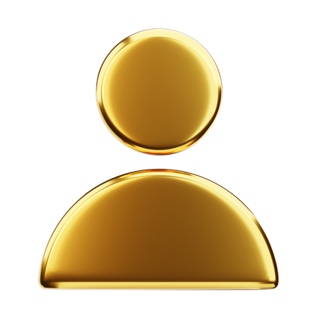 Vip profile  3D Icon