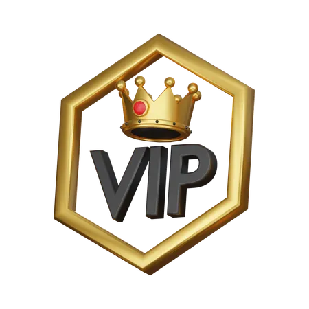 VIP / Special privileges  3D Icon