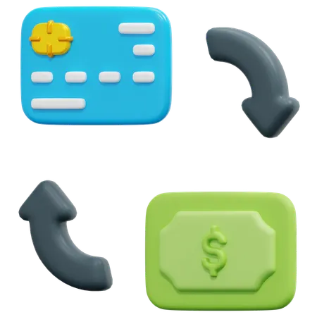Rotatividade de cartões  3D Icon