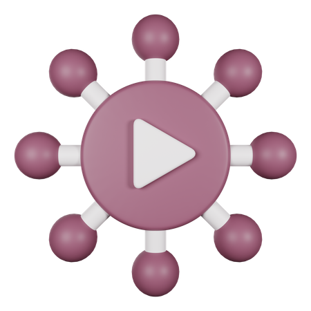 Viral  3D Icon