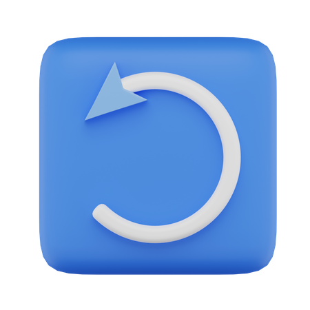 Vire à esquerda  3D Icon