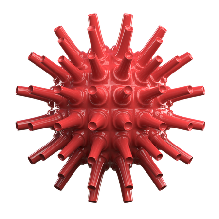 Virex-9 Virus  3D Icon