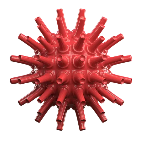 Virex-9 Virus  3D Icon