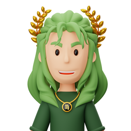 Virgo  3D Icon