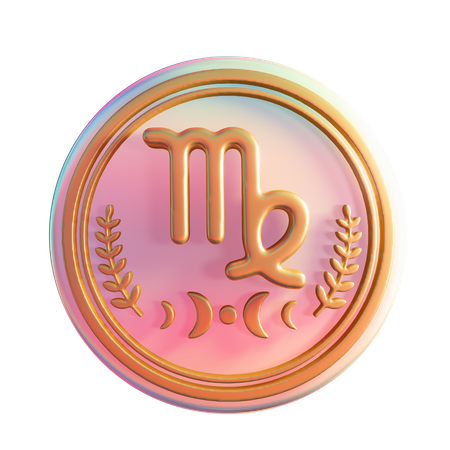 Virgo Sign  3D Icon