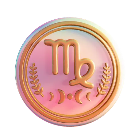 Virgo Sign  3D Icon