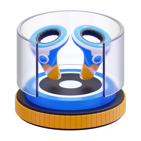 Virtual arena  3D Icon