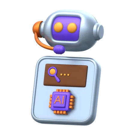 Virtual Assistant 3 D Icon Pack 3D Icon
