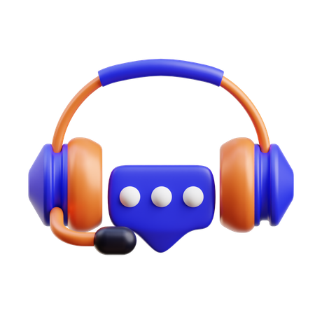 バーチャルアシスタント  3D Icon