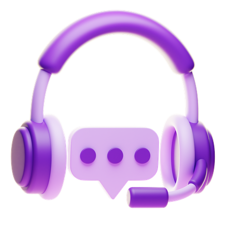 バーチャルアシスタント  3D Icon