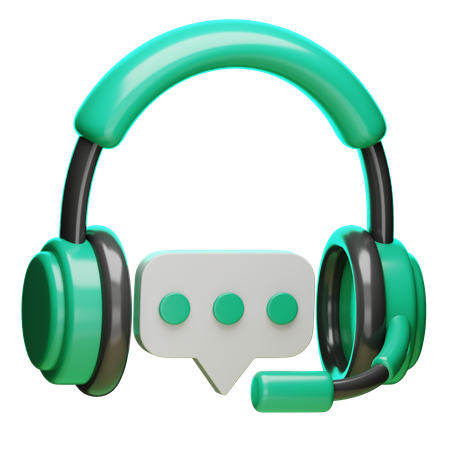 Virtual Assistant  3D Icon