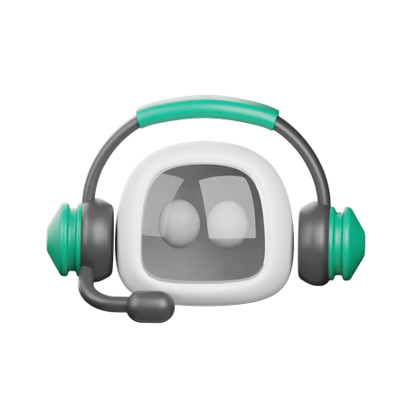 Virtual Assistant  3D Icon