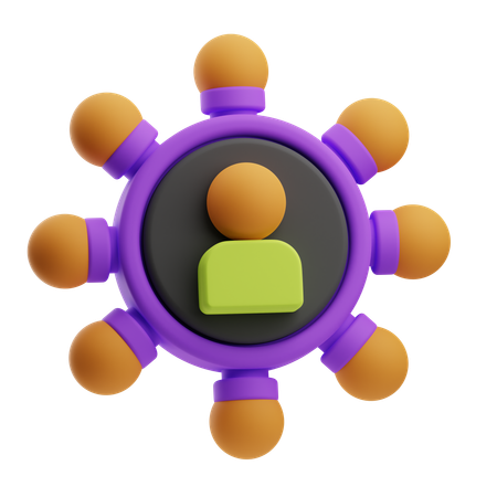 Virtual Assistant  3D Icon