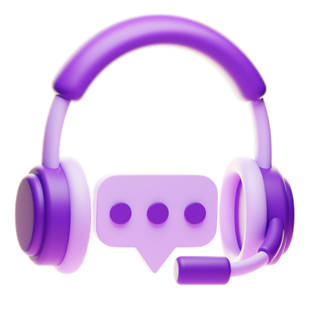 Virtual Assistant  3D Icon