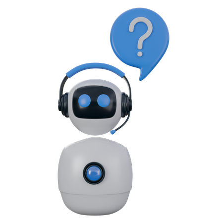 Virtual Assistant  3D Icon