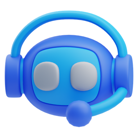 Virtual Assistant  3D Icon