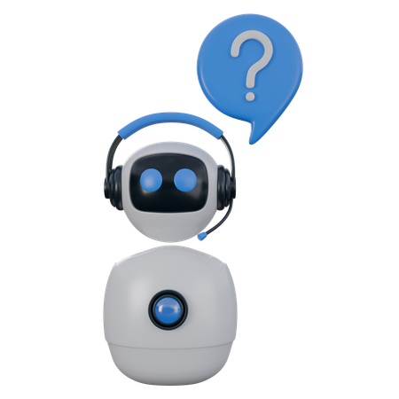 Virtual Assistant  3D Icon