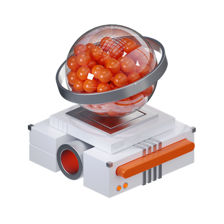 Virtual Ball  3D Icon