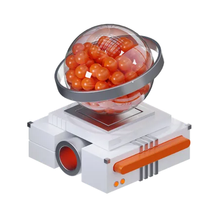 Virtual Ball  3D Icon