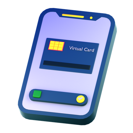 バーチャルカード  3D Icon