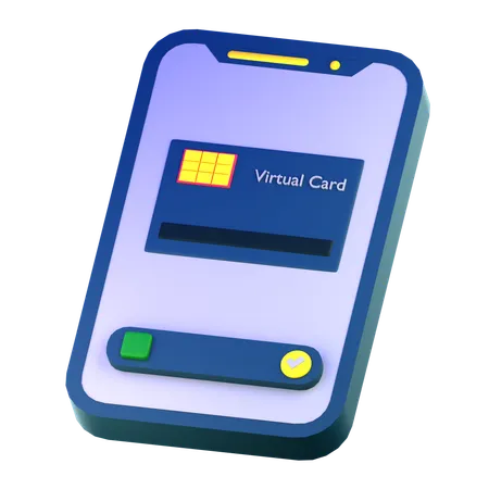 バーチャルカード  3D Icon