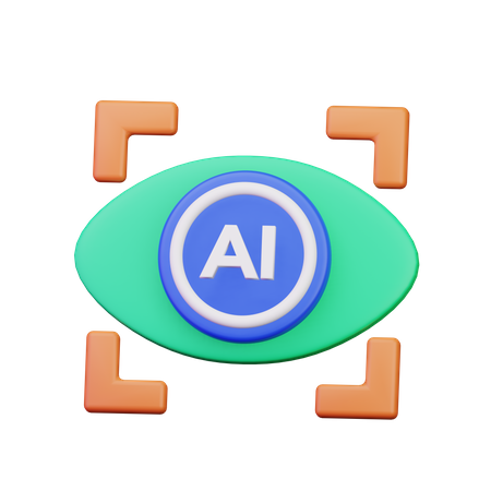 Virtual Eye  3D Icon