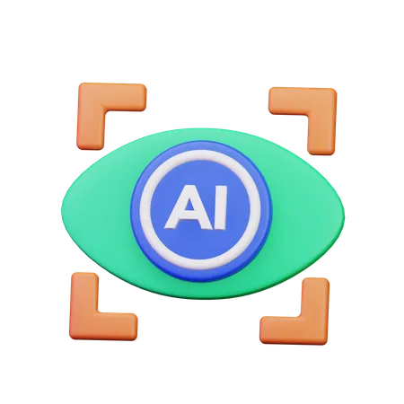 Virtual Eye  3D Icon