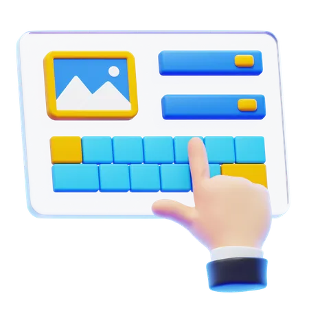 VIRTUAL INTERACTIVITY  3D Icon