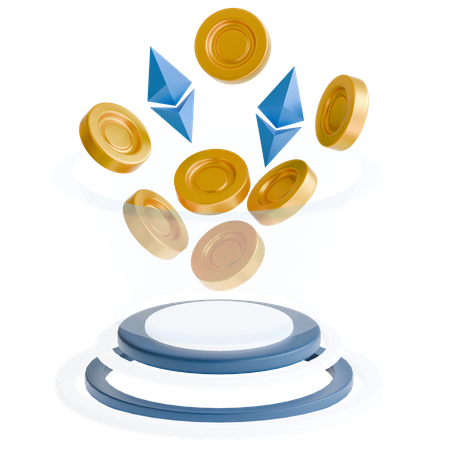 Virtual Money  3D Icon